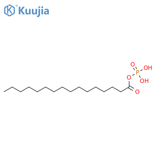 (hexadecanoyloxy)phosphonic acid structure