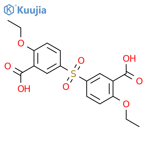 3,3'-Sulfonylbis6-ethoxy-benzoic Acid structure
