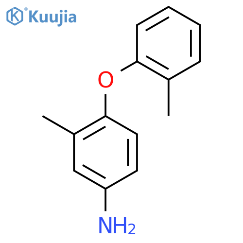 3-Methyl-4-(2-methylphenoxy)aniline structure