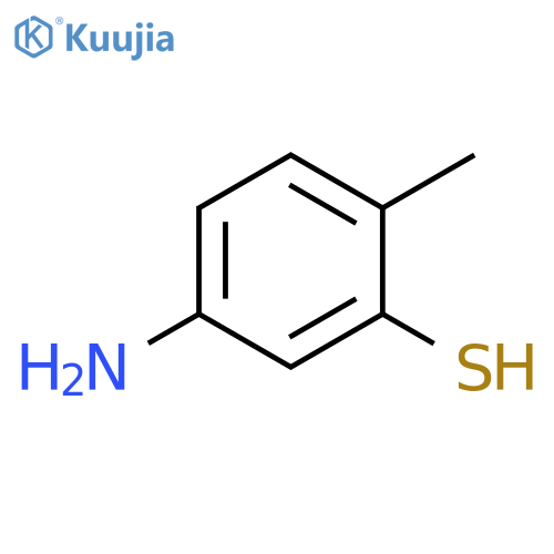 5-amino-2-methylbenzene-1-thiol structure