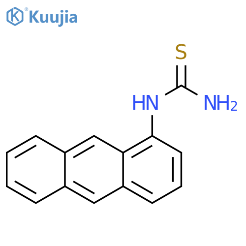 (Anthracen-1-yl)thiourea structure