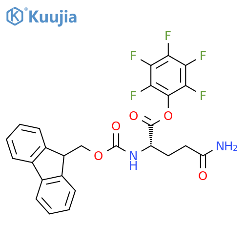 Fmoc-Gln-Opfp structure
