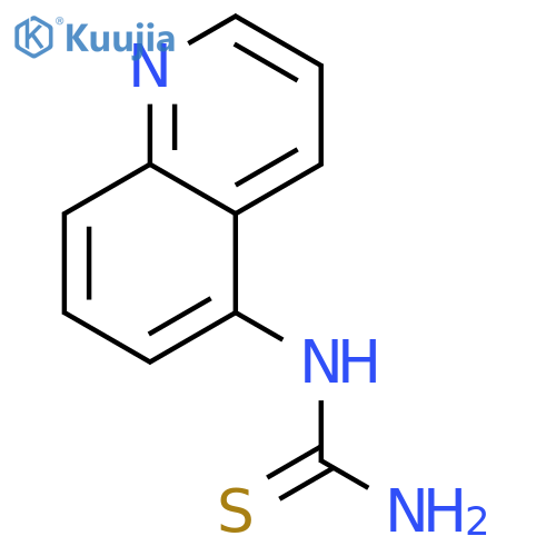 N-Quinolin-5-ylthiourea structure