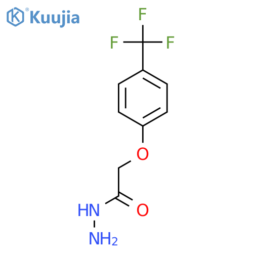 2-4-(Trifluoromethyl)phenoxyacetohydrazide structure