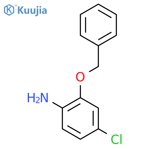 2-(Benzyloxy)-4-chloroaniline structure