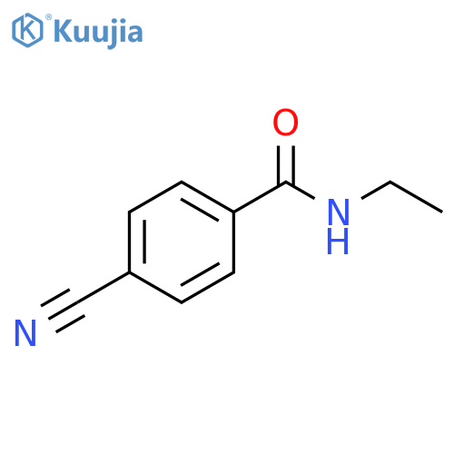 4-cyano-N-ethylbenzamide structure