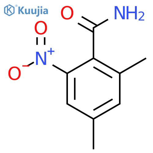 4,6-Dimethyl-2-nitrobenzamide structure