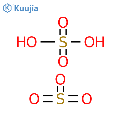 Sulfuric acid, 20% fuming, 18-24% free SO{3} structure