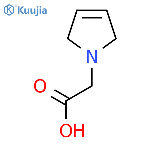 2-(2,5-dihydro-1H-pyrrol-1-yl)acetic acid structure