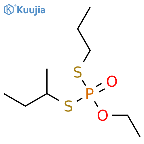 S-butan-2-yl O-ethyl S-propyl phosphorodithioate structure