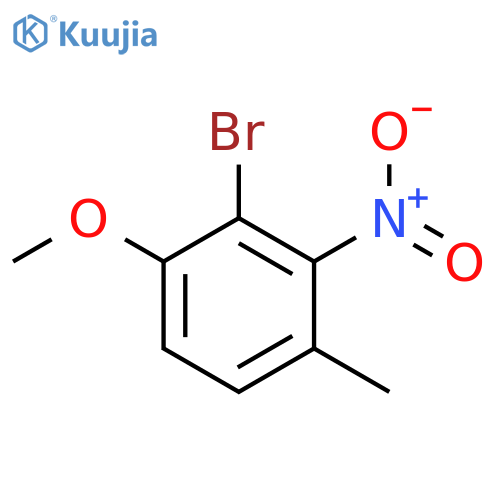 2-Bromo-1-methoxy-4-methyl-3-nitrobenzene structure