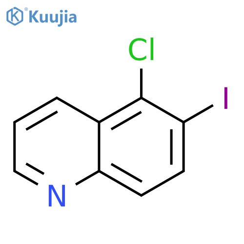 Quinoline, 5-chloro-6-iodo- structure