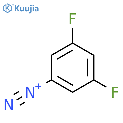 3,5-Difluorobenzenediazonium structure
