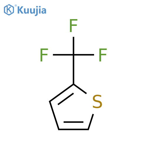 2-(Trifluoromethyl)thiophene structure