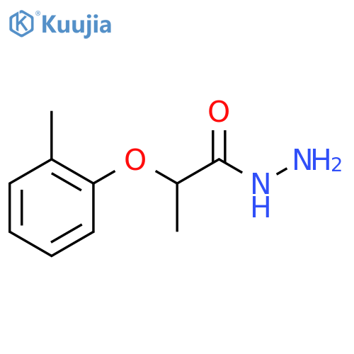 2-(2-methylphenoxy)propanohydrazide structure