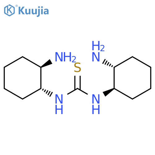 Thiourea, N,N'-bis[(1R,2R)-2-aminocyclohexyl]- structure