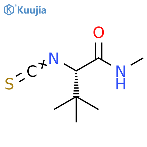 Butanamide, 2-isothiocyanato-N,3,3-trimethyl-, (2S)- structure