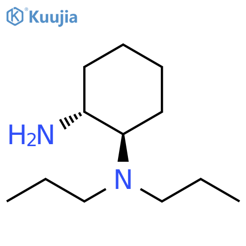 1,2-Cyclohexanediamine, N,N-dipropyl-, (1R,2R)- structure