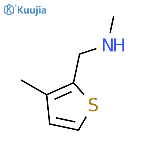 Methyl-(3-methylthiophen-2-ylmethyl)amine structure
