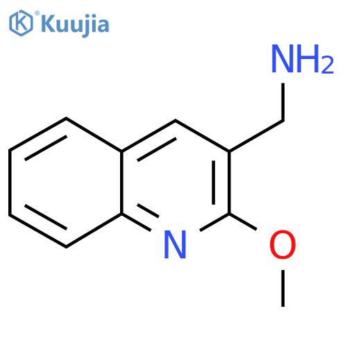 (2-Methoxyquinolin-3-yl)methanamine structure
