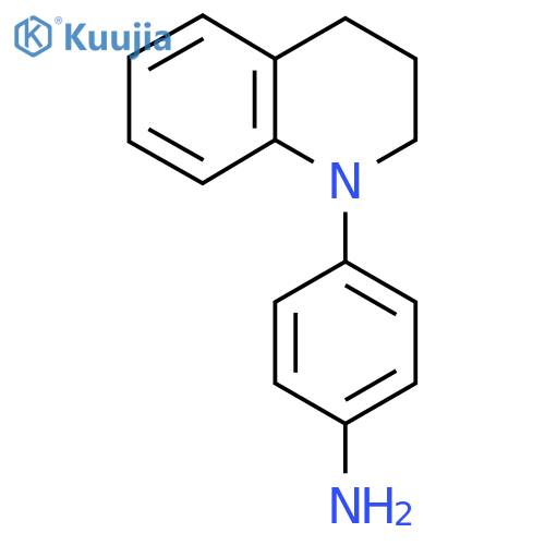 4-3,4-Dihydro-1(2H)-quinolinylaniline structure