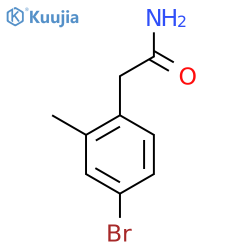 2-(4-Bromo-2-methylphenyl)acetamide structure