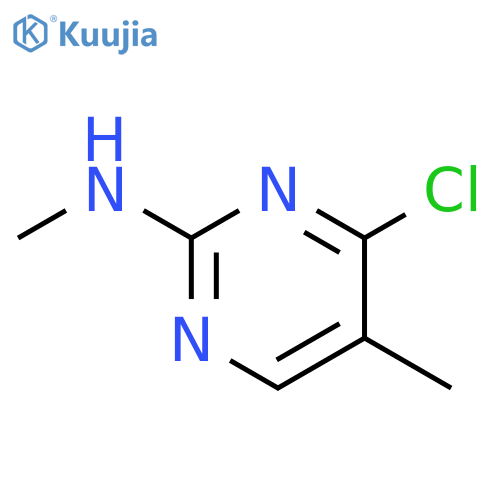 4-Chloro-N,5-dimethylpyrimidin-2-amine structure