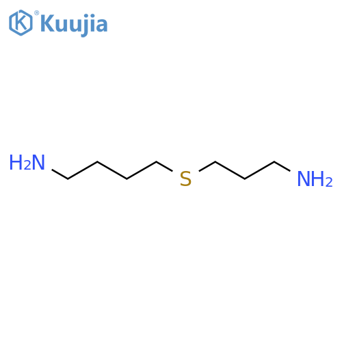 4-[(3-Aminopropyl)sulfanyl]butan-1-amine structure