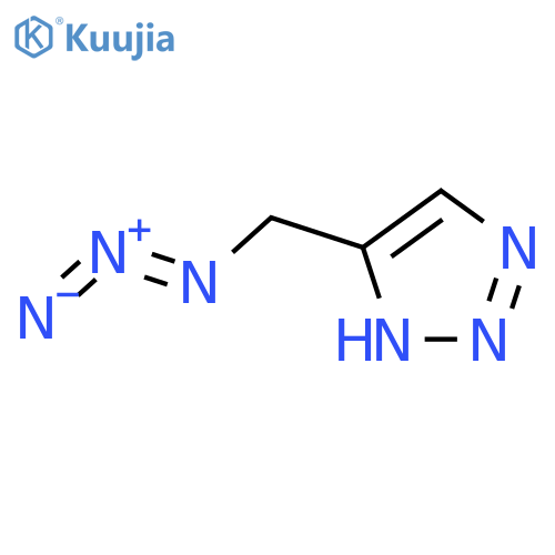 1H-1,2,3-Triazole, 5-(azidomethyl)- structure