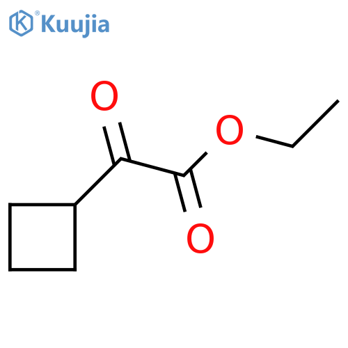Ethyl 2-cyclobutyl-2-oxoacetate structure