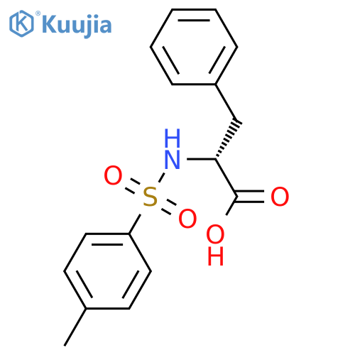 N-[(4-Methylphenyl)sulfonyl]-D-phenylalanine structure
