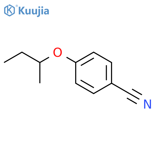 4-(butan-2-yloxy)benzonitrile structure