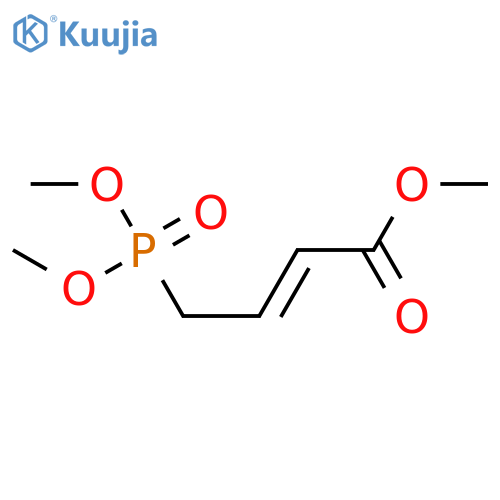 Trimethyl-4-phosphonocrotonate structure