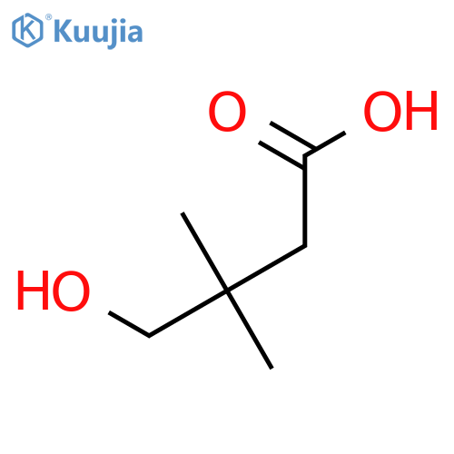sodium 4-hydroxy-3,3-dimethylbutanoate structure