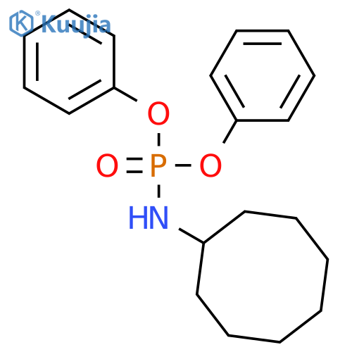 diphenyl cyclooctylphosphoramidate structure