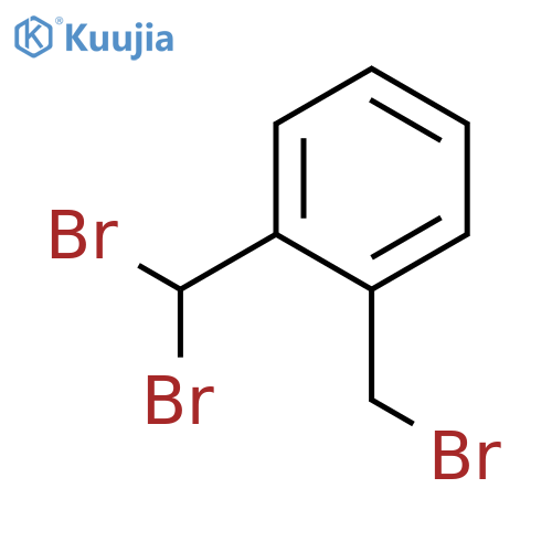 BENZENE, 1-(BROMOMETHYL)-2-(DIBROMOMETHYL)- structure