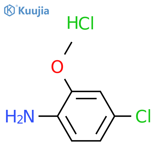 4-Chloro-2-methoxyaniline hydrochloride structure