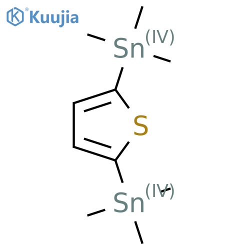 2,5-Bis(trimethylstannyl)thiophene structure