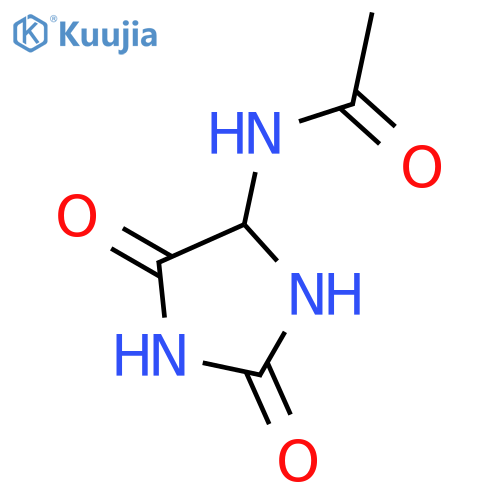 N-(2,5-Dioxo-4-imidazolidinyl)acetamide structure