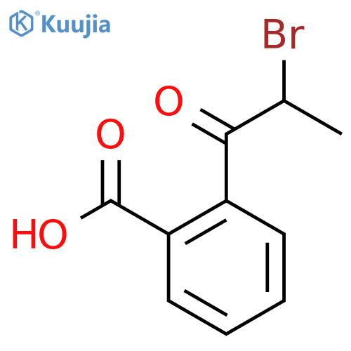 2-Bromo-1-(2-carboxyphenyl)propan-1-one structure