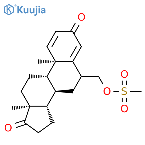 6-(Methylsulfonyl)oxymethyl-androsta-1,4-diene-3,17-dione structure