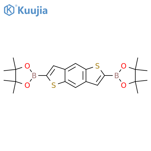 2,6-Bis(4,4,5,5-tetramethyl-1,3,2-dioxaborolan-2-yl)benzo[1,2-b:4,5-b']dithiophene structure