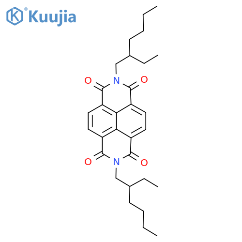2,7-Bis(2-ethylhexyl)benzo[lmn][3,8]phenanthroline-1,3,6,8(2H,7H)-tetrone structure