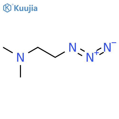 (2-azidoethyl)dimethylamine structure