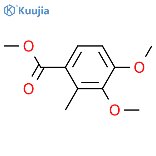 3,4-Dihydroxy-2-methylbenzoic acid; Di-Me ether, Me ester structure