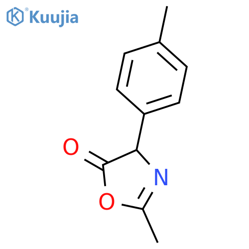 5(4H)-Oxazolone,  2-methyl-4-(4-methylphenyl)- structure