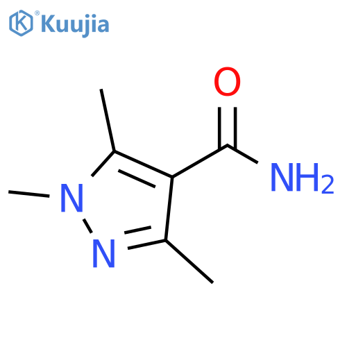1H-Pyrazole-4-carboxamide,1,3,5-trimethyl- structure