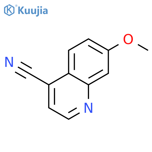 4-Quinolinecarbonitrile,7-methoxy- structure