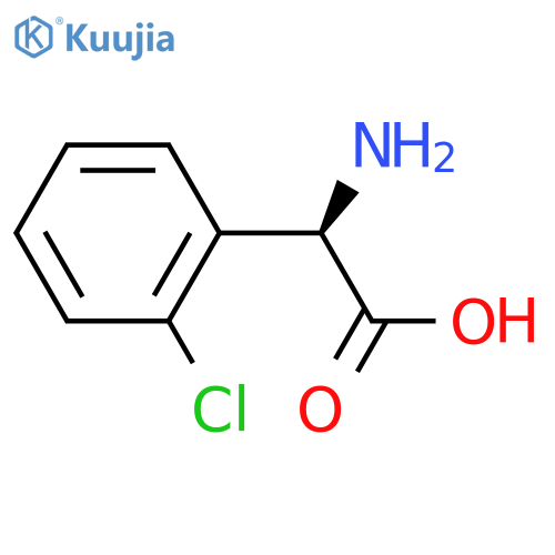 D-(+)-(2-Chlorophenyl)glycine structure