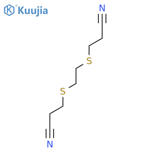 3,3'-(Ethylenedithio)dipropionitrile structure